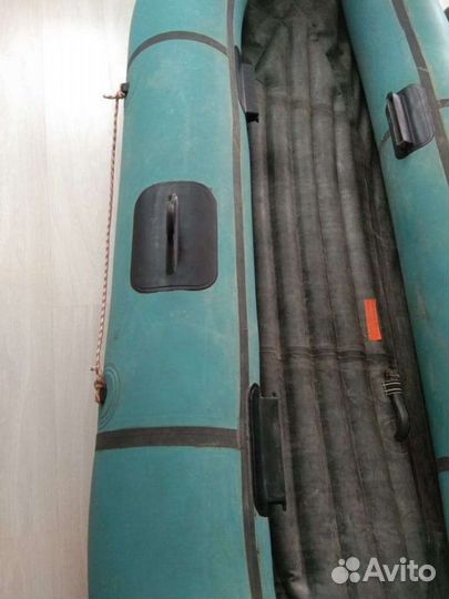 Лодка резиновая Уфимка-21 с надувным дном