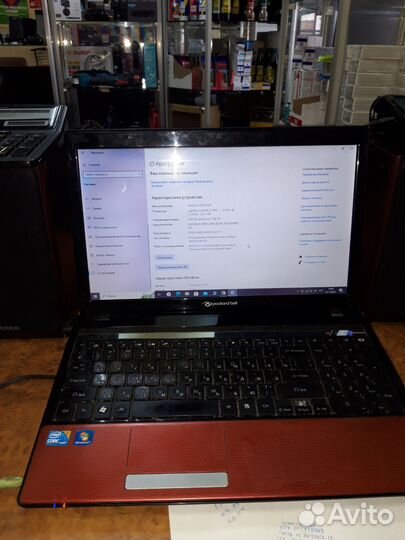 Ноутбук packard bell i5/4gb/320gb