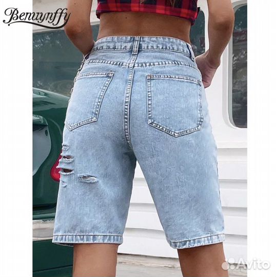 Шорты джинсовые новые