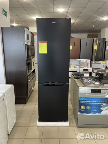 Холодильник Candy Чёрный/с No Frost
