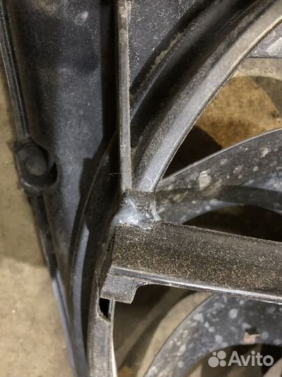 Вентилятор радиатора granta fl с кондиционером