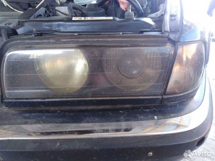 Передняя оптика бмв е38