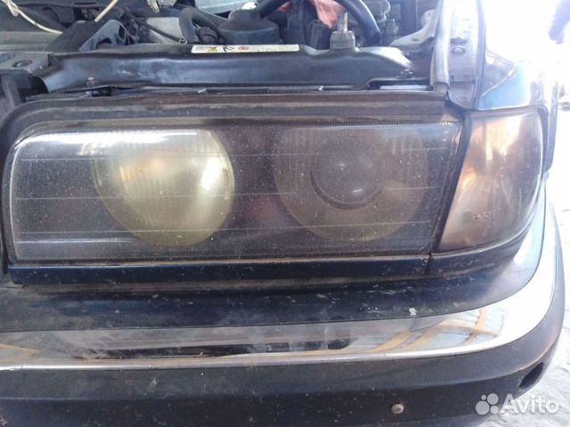 Передняя оптика бмв е38