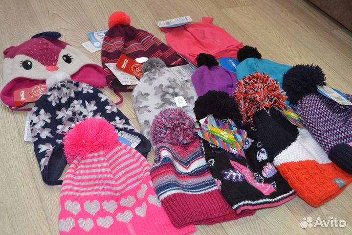 Новые шапки lassie,reima,huppa