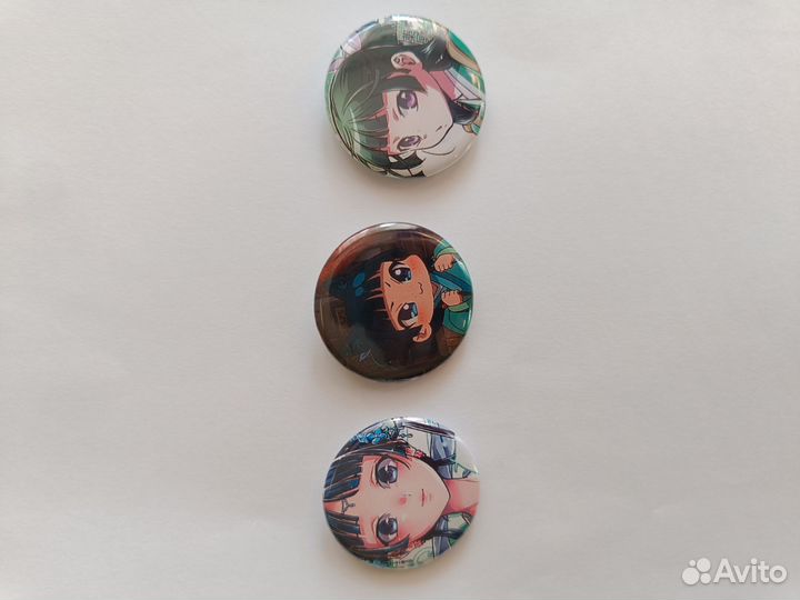 Значки на рюкзак