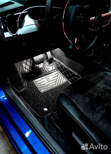 Ковры в салон на Skoda Rapid 2020