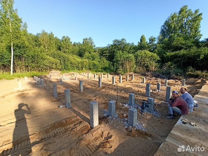 Сваи железобетонные / Жб сваи / Забивные сваи