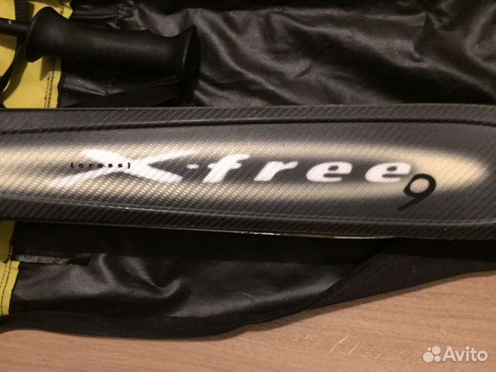 Горные лыжи salomon (весь комплект)