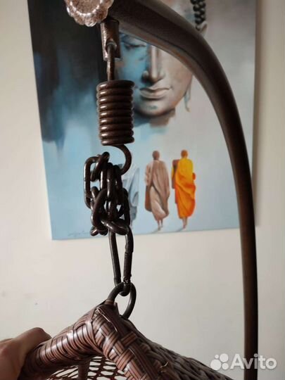 Подвесные качели кокон