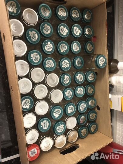 Баночки из под детского питания Фрутоняня