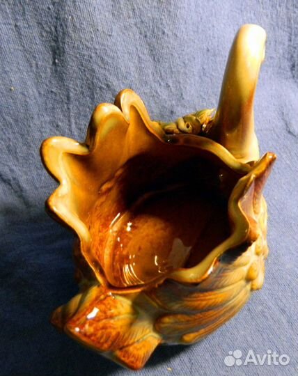 Фигурка лебедя вазочка