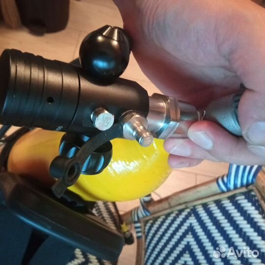 Мини акваланг 4 литра или 8 литров