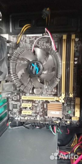 Материнская плата с процессором i3