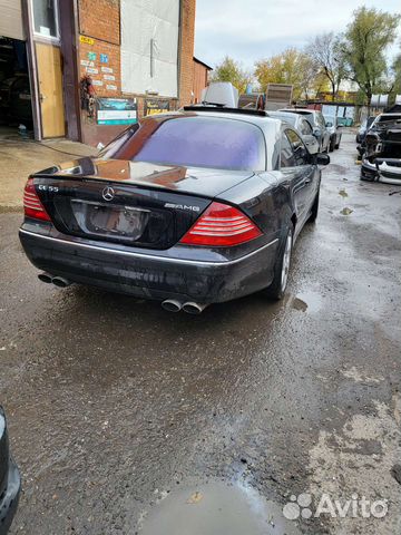 В разборе Мерседес W215-CL55 AMG Kompressor