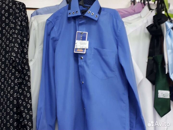 Рубашка для мальчика белая в школу