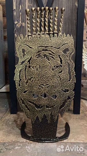 Шампура подарочные Кованные ручки