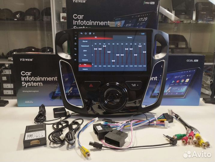 Магнитола 2 din Ford Focus 3 на андроиде