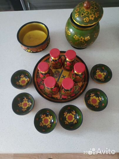 Наборы хохлома СССР