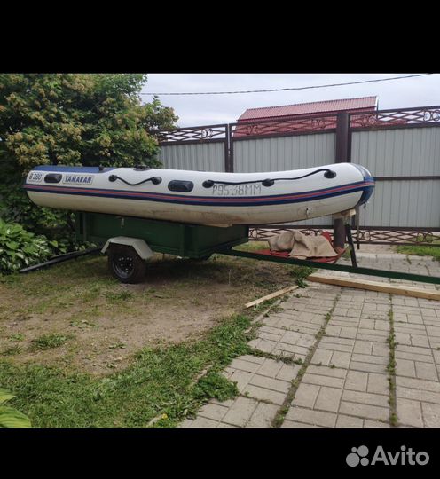 Лодка yamaran B380 + мотор hidea 9.9 (15)