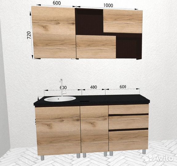 Кухня со склада. В наличии