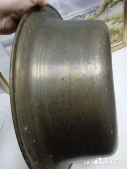 Латунный таз 10 л СССР