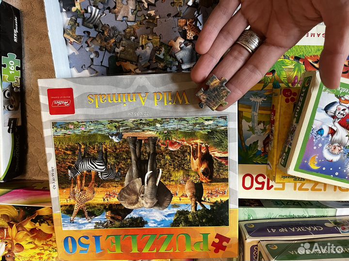 Пазлы детские пакетом