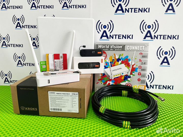 Готовый комплект интернета 4G для дачи