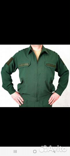 Костюм офисный военный