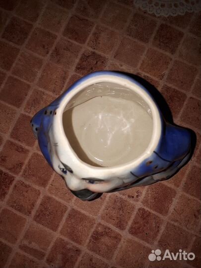 Подарочная чайная статуэтка времен СССР (ретро)