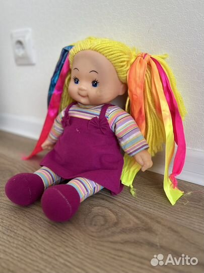 Кукла СССР и мягкая игрушка