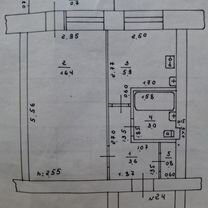 1-к. квартира, 31 м², 4/5 эт.