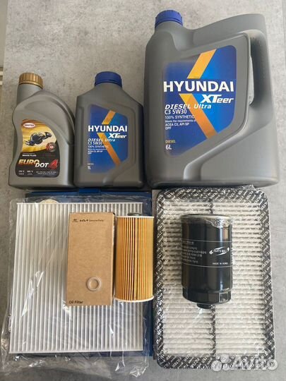 Комплект то santa FE (DM) (2.2crdi) 2012—2023Г