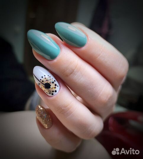 Наращивание ногтей гелем, покрытие гель- лаком