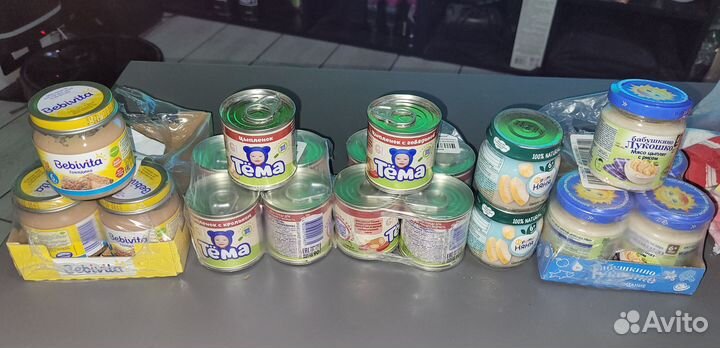 Детское питание пюре мясное тёма bebivita hipp