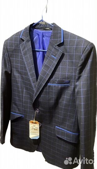 Новый пиджак на мальчика 140-146р