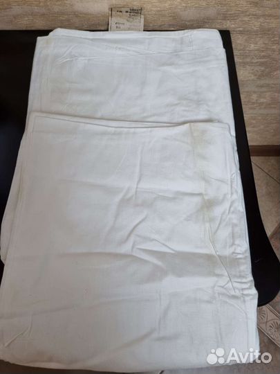 Постельное белье ткани лён тик СССР простынь лён