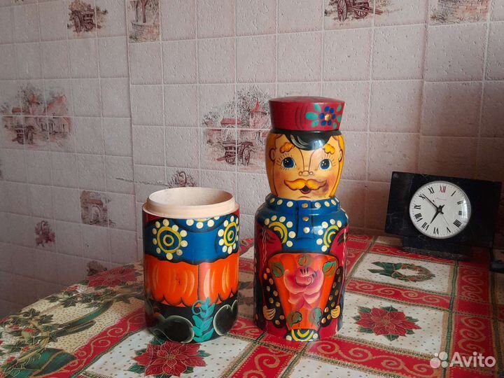 Футляр под бутылку хохлома