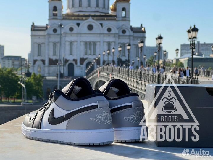 Кеды Nike Air Jordan 1 Low Shadow Toe