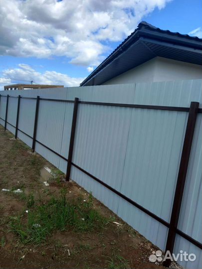 Забор профлист