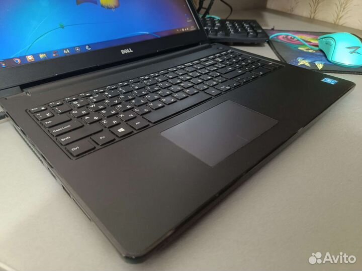Dell: 15.6, intel N3060, Intel Hd, 4gb, новый ssd
