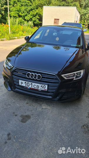 Передний бампер s line audi a3 8v рестайлинг