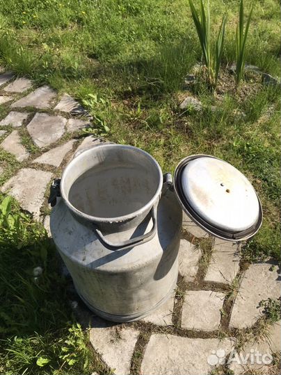 Фляга алюминиевая б/ у 40л