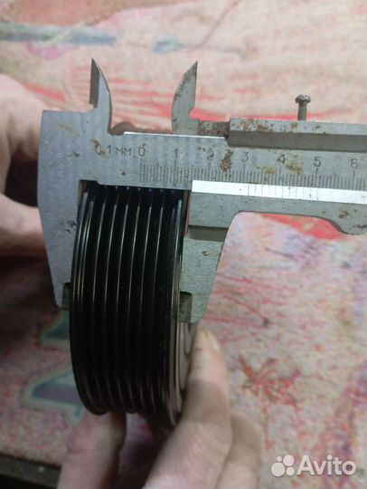 Шкив компрессора кондиционера nissan qashqai j10