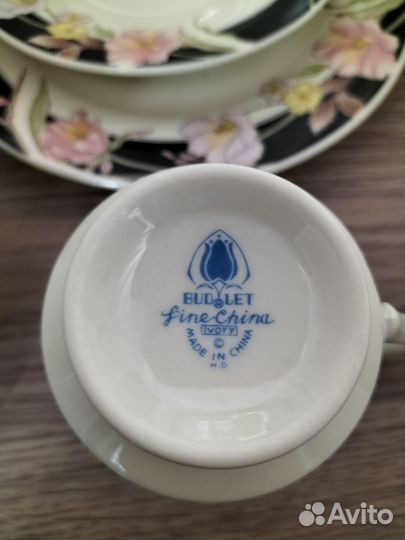 Винтаж чайный сервиз фарфор 22 предмета