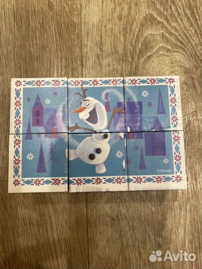 Кубики «Холодное сердце»