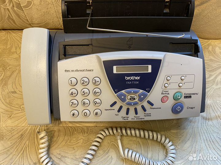 Факс Brother FAX-T104