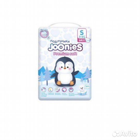 Подгузники и трусики Joonies Premium soft