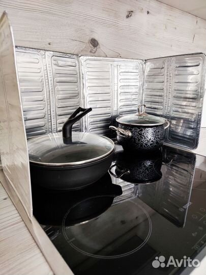 Защитный экран от жира и брызг на плиту