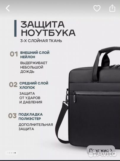 Сумка для ноутбука