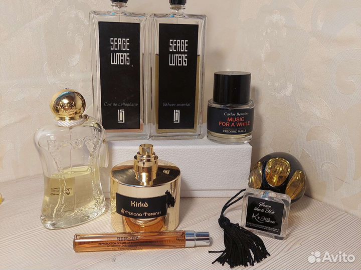 Serge lutens,Malle, Marly,Kirke распив 5 мл